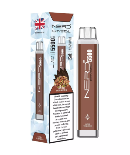 NERD Crystal Nerd Tobacco 55000pfs 20mg