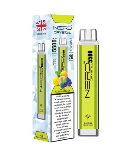 NERD Crystal Blue Razz Lemonade 55000pfs 20mg