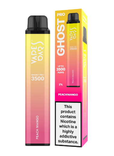 Vapes Bar Ghost Pro Mango Peach 3500pfs