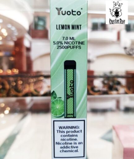 Yuoto xxl Lemon Mint 2500puffs