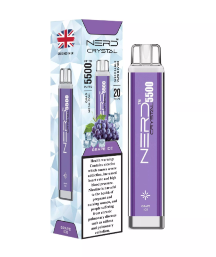 NERD Crystal Grape ice 55000pfs 20mg