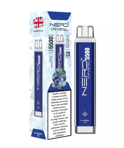 NERD Crystal Blueberry Ice 55000pfs 20mg