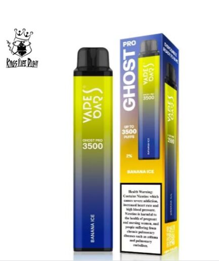 Vapes Bar Ghost Pro Banana Ice 3500pfs