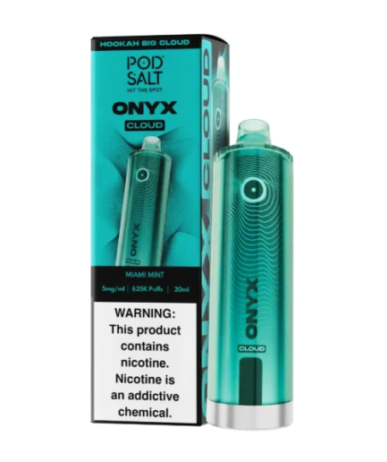 POD SALT Onyx Cloud Miami Mint 25000pfs 5mg