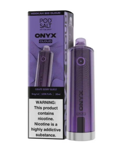 POD SALT Onyx Cloud Grape Berry Burst 25000pfs 5mg