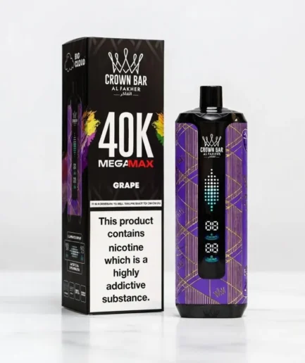 Crown Bar Grape 40k puffs 6mg