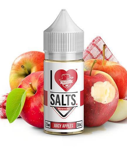 Juicy Apples I Love Salts by Mad Hatter Juice