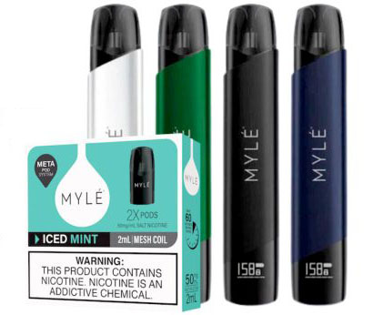 1Deal Buy any 10 Myle V5 Pods with Device in 450AED