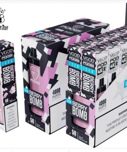 Berry Bomb Iced VGOD POD 4K