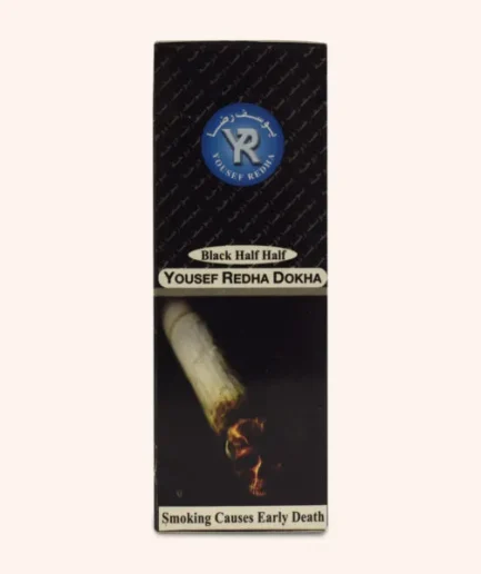 Yousef Rida Black Half and Half Dokha