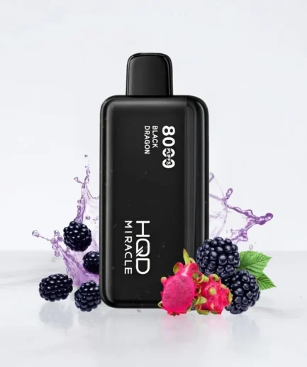 HQD Miracle Black Dragon 8000pfs 0mg